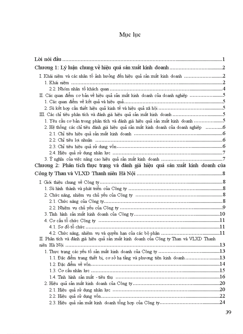 image for page Một số biện pháp nhằm nâng cao hiệu quả sản xuất kinh doanh của Công ty Than và VLXD Thanh niên Hà Nội