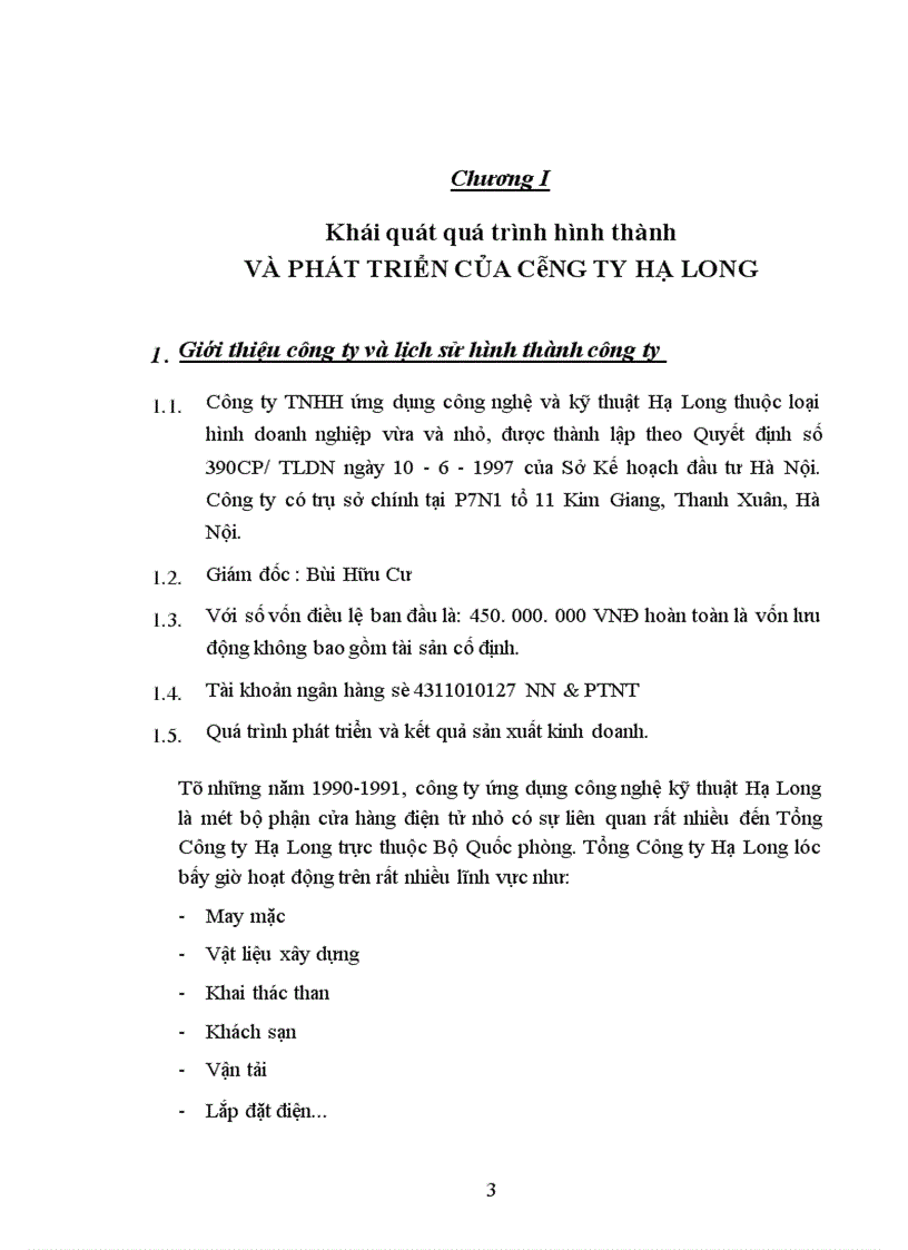 image for page Phương hướng và biện pháp phát triển công ty Hạ long