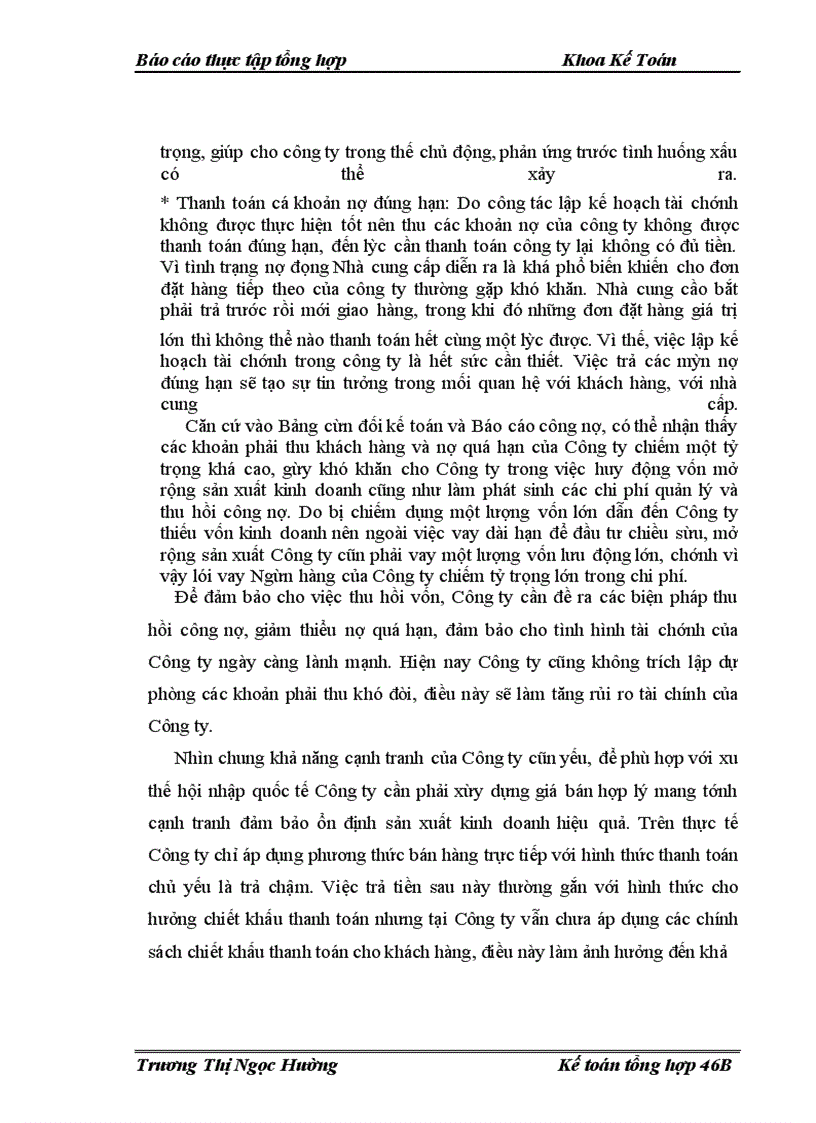 image for page Báo cáo thực tập tại Công ty Cổ phần Tạp phẩm và Bảo hộ lao động