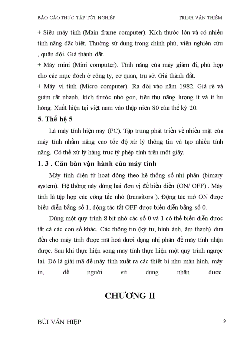 image for page Giới thiệu chung và lịch sử phát triển của máy tính.