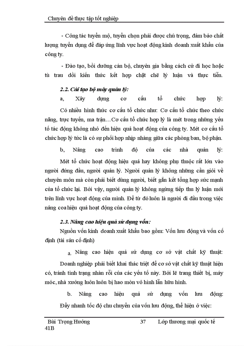 image for page Nâng cao hiệu quả xuất khẩu của công ty Hỗ trợ sản xuất và du lịch thương mại