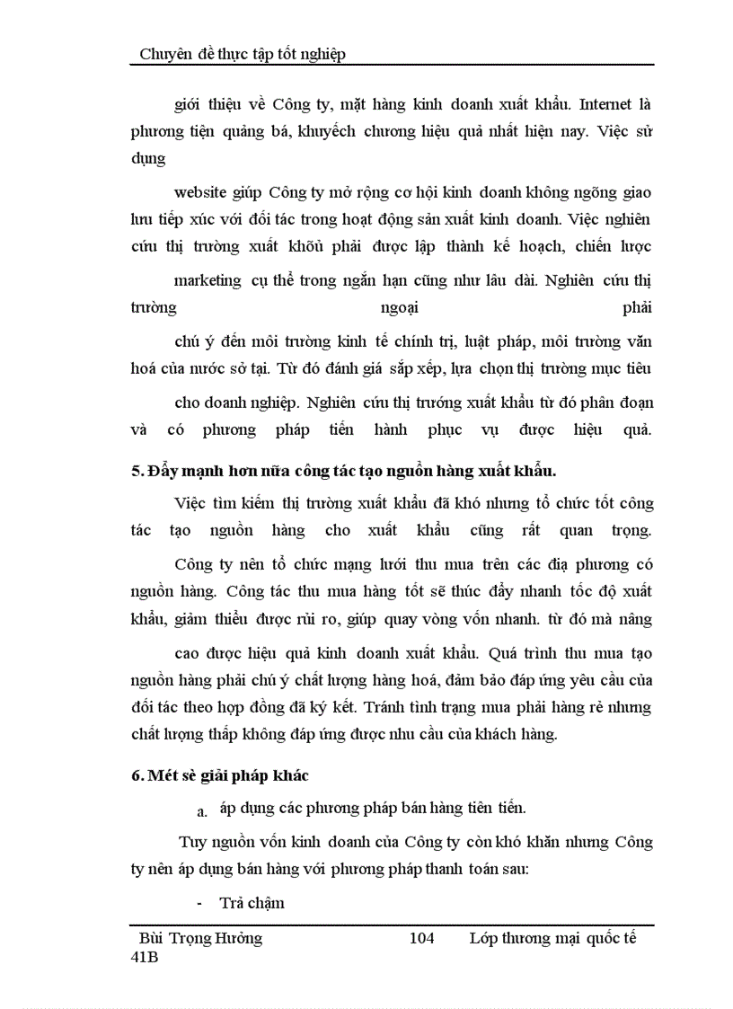 image for page Nâng cao hiệu quả xuất khẩu của công ty Hỗ trợ sản xuất và du lịch thương mại