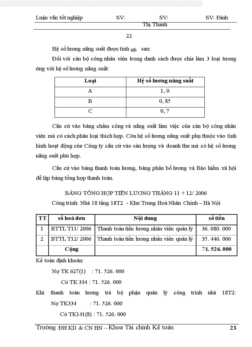 image for page Kế toán tập hợp CPSX và tính giá thành sản phẩm trong doanh nghiệp xây lắp
