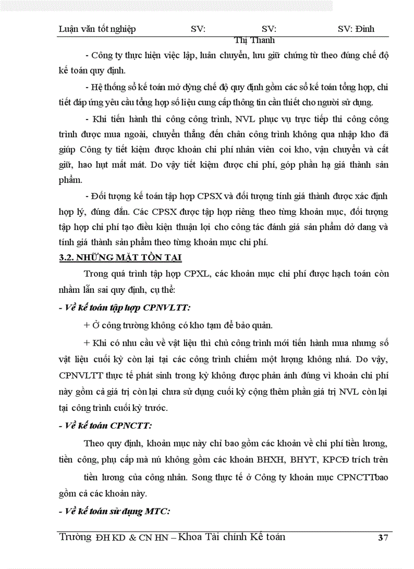 image for page Kế toán tập hợp CPSX và tính giá thành sản phẩm trong doanh nghiệp xây lắp