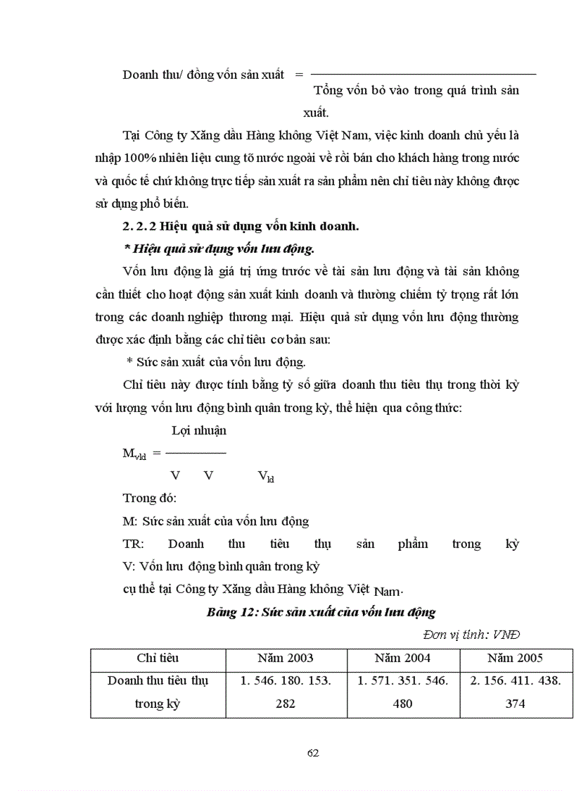 image for page Phân tích hiệu quả hoạt động kinh doanh của Công ty Xăng dầu Hàng không Việt Nam