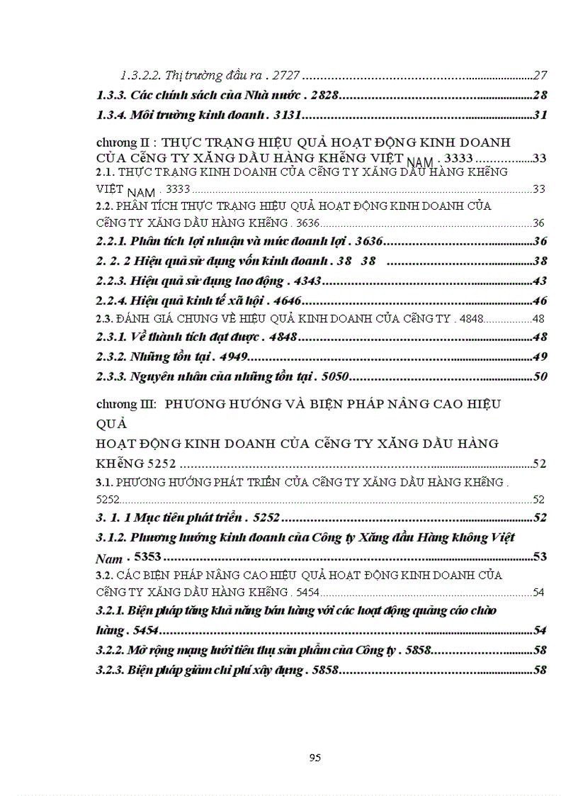 image for page Phân tích hiệu quả hoạt động kinh doanh của Công ty Xăng dầu Hàng không Việt Nam