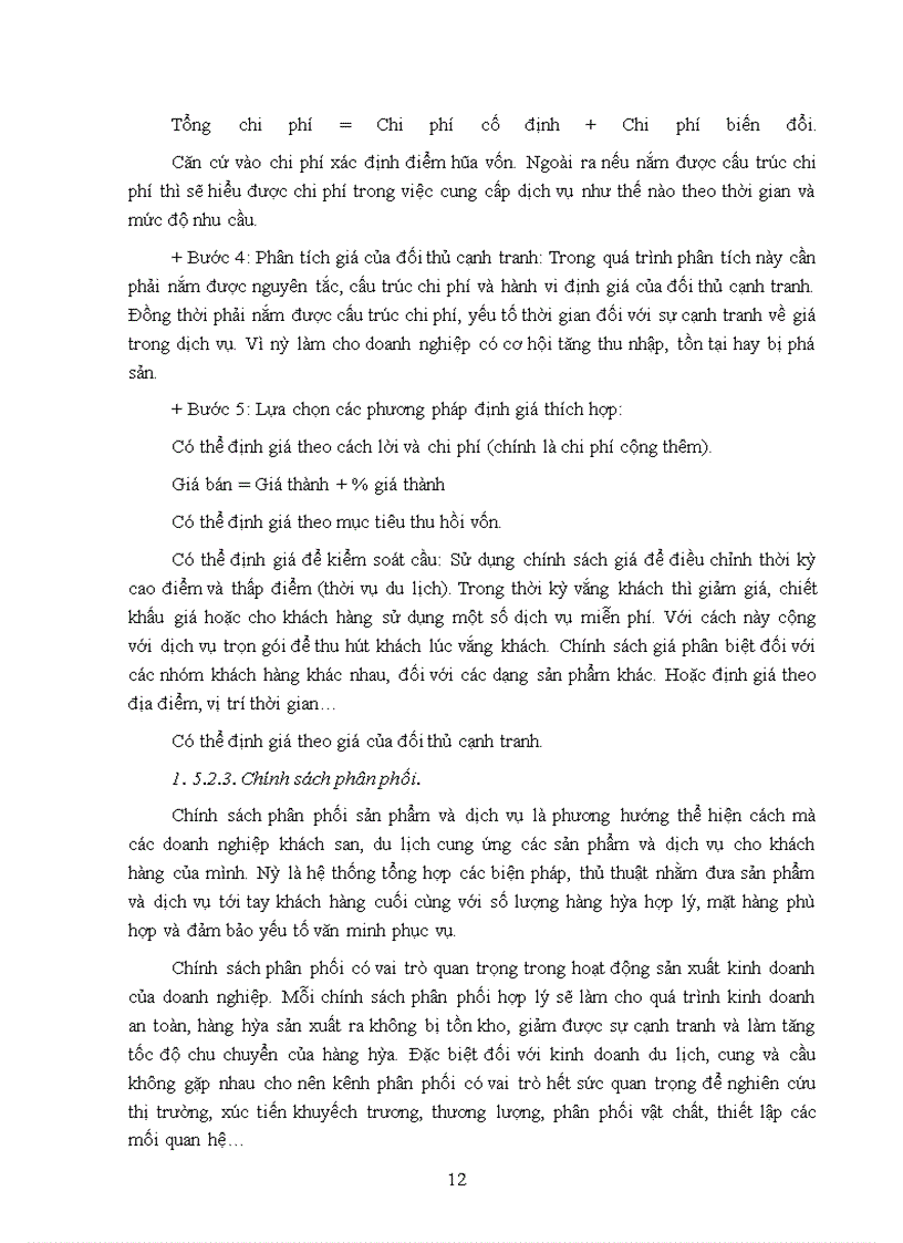 image for page Giải pháp marketing_mix nhằm thu hút khách du lịch quốc tế đến với khách sạn Sài Gòn.