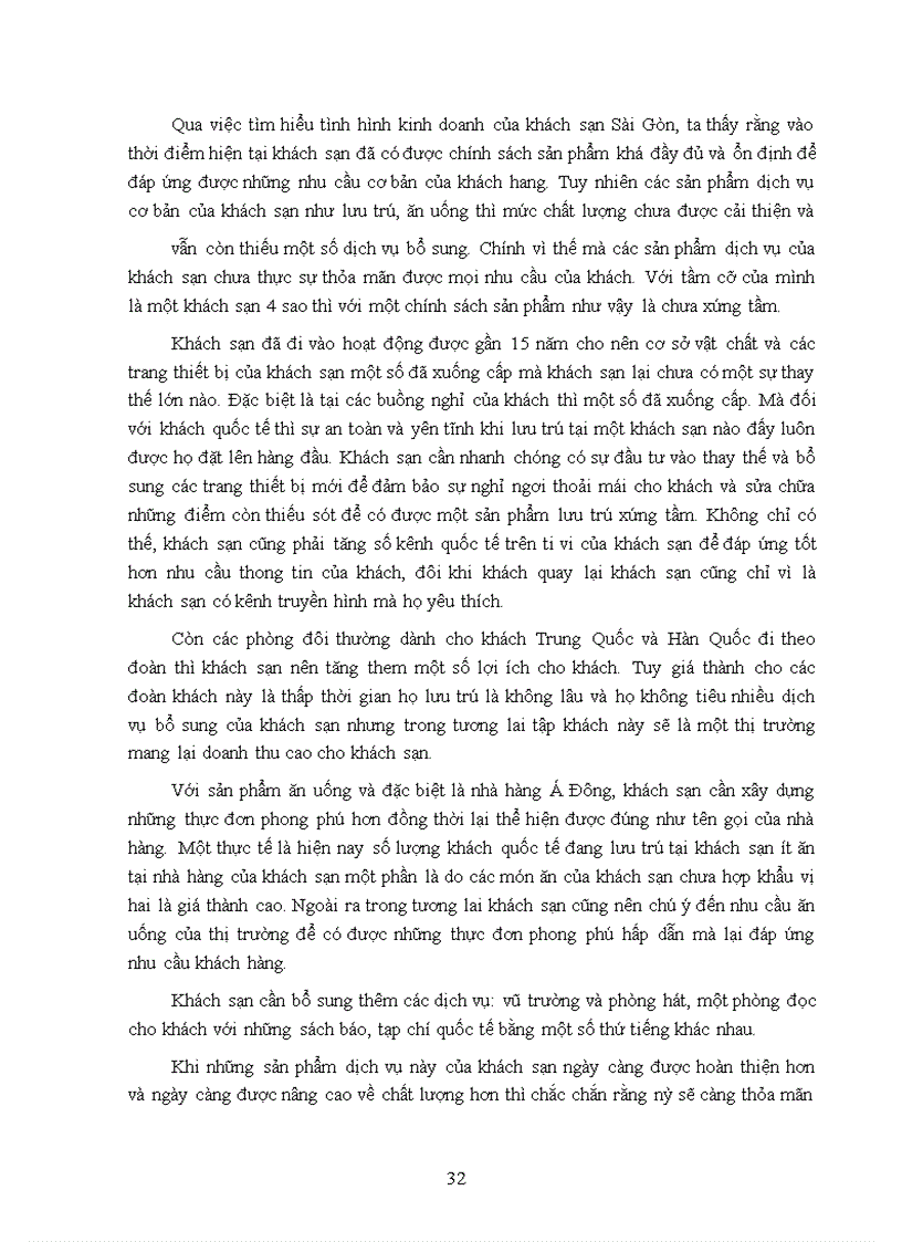 image for page Giải pháp marketing_mix nhằm thu hút khách du lịch quốc tế đến với khách sạn Sài Gòn.