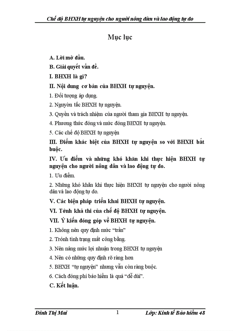 image for page Chế độ BHXH tự nguyện cho người nông dân và lao động tự do