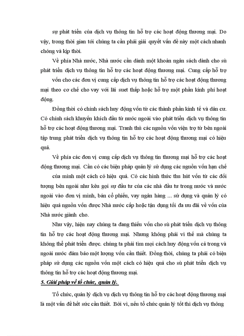 image for page Một số giải pháp cơ bản phát triển dịch vụ thông tin hỗ trợ các hoạt động thương mại nước ta giai đoạn hiện nay
