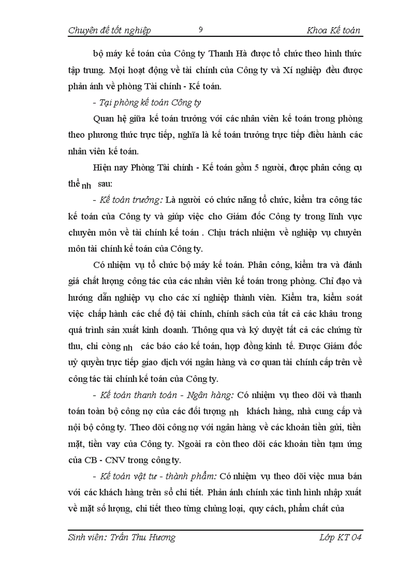 image for page Kế toán nguyên vật liệu” ở Công ty Thanh Hà.