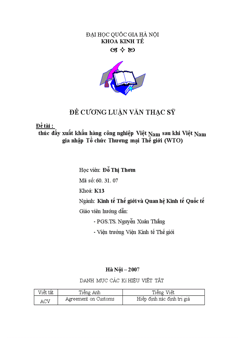 image for page Thúc đẩy xuất khẩu hàng công nghiệp Việt Nam sau khi Việt Nam gia nhập Tổ chức Thương mại Thế giới (WTO)