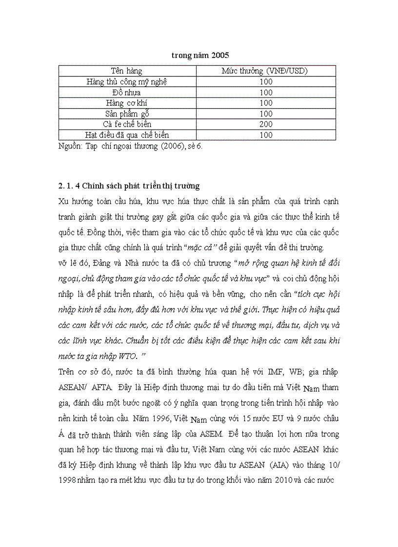 image for page Thúc đẩy xuất khẩu hàng công nghiệp Việt Nam sau khi Việt Nam gia nhập Tổ chức Thương mại Thế giới (WTO)