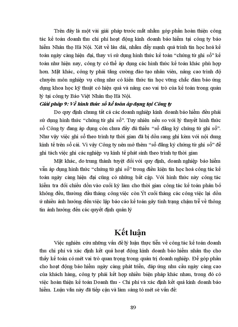 image for page Hoàn thiện công tác kế toán doanh thu - chi phí và xác định kết quả hoạt động kinh doanh bảo hiểm tại Công ty Bảo hiểm Nhân thọ Hà Nội