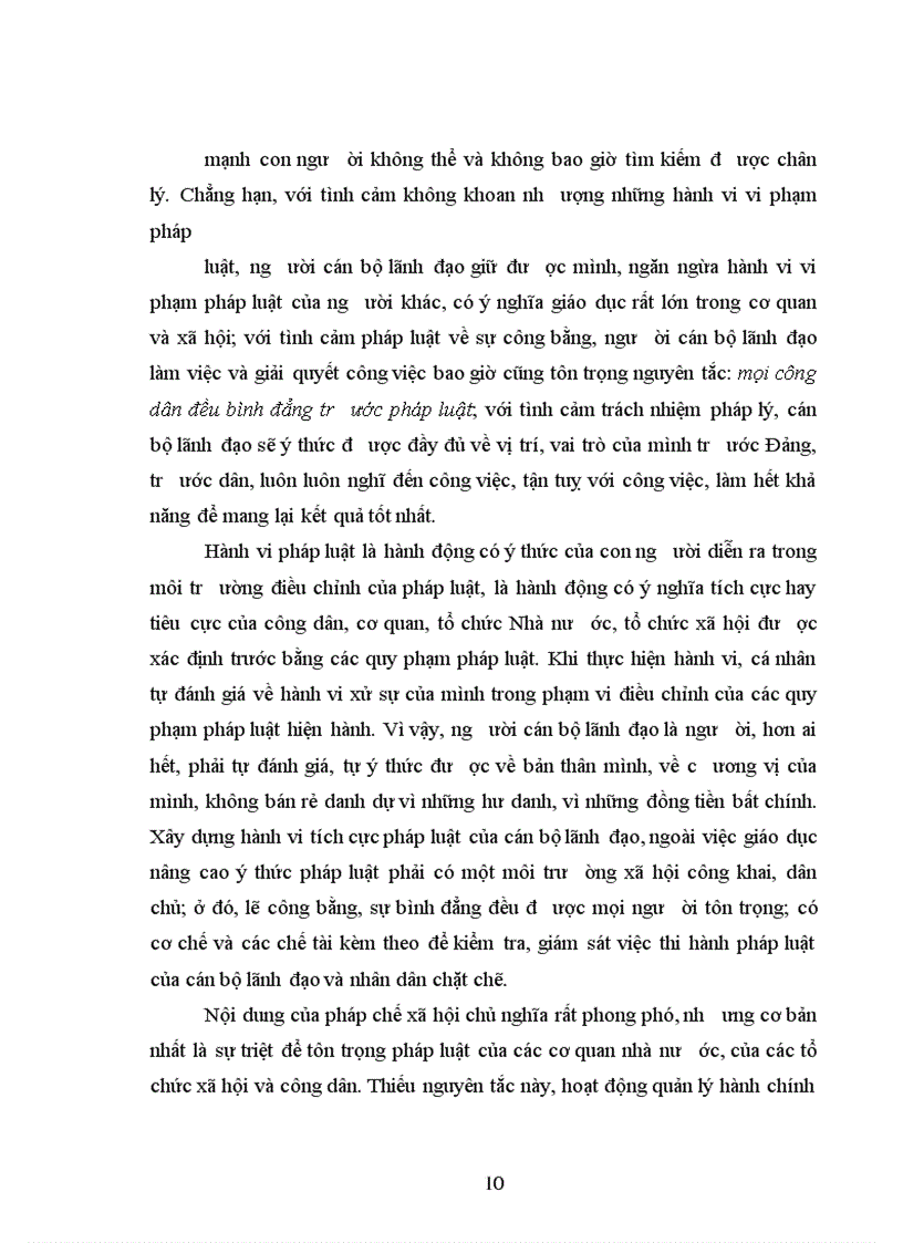 image for page Văn hoá pháp lý của cán bộ lãnh đạo ở nước ta hiện nay