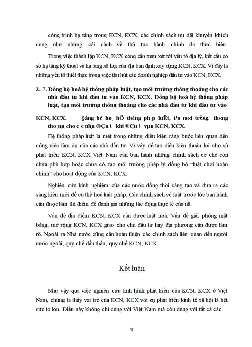 image for page Giải pháp và kiến nghị nhằm phát triển KCN, KCX ở Việt Nam