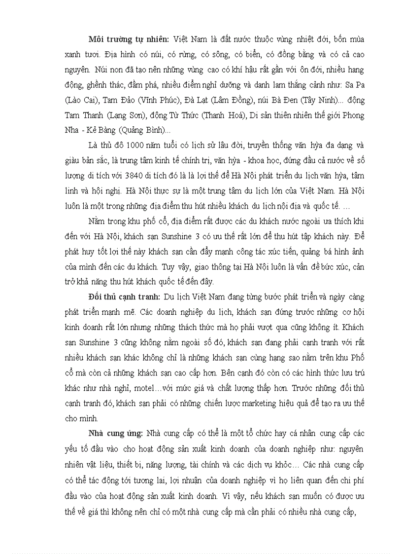 image for page Giải pháp marketing thu hút khách du lịch quốc tế đến khách sạn Sunshine 3