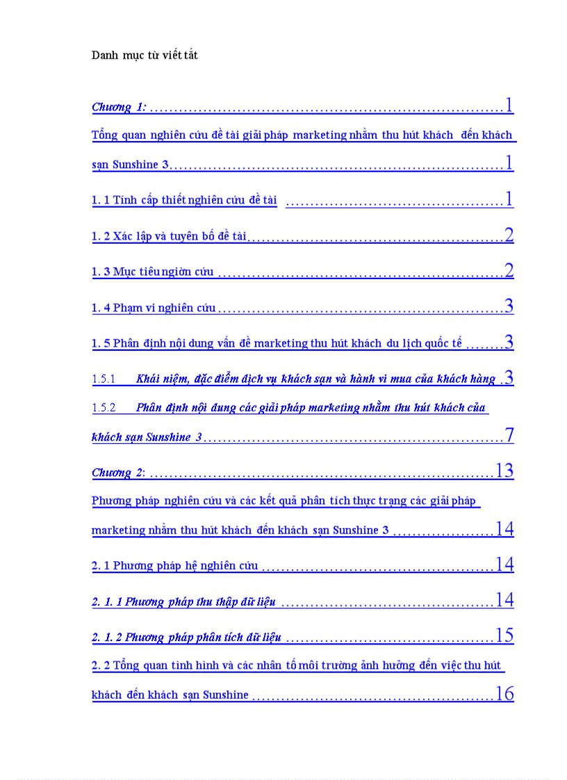 image for page Giải pháp marketing thu hút khách du lịch quốc tế đến khách sạn Sunshine 3