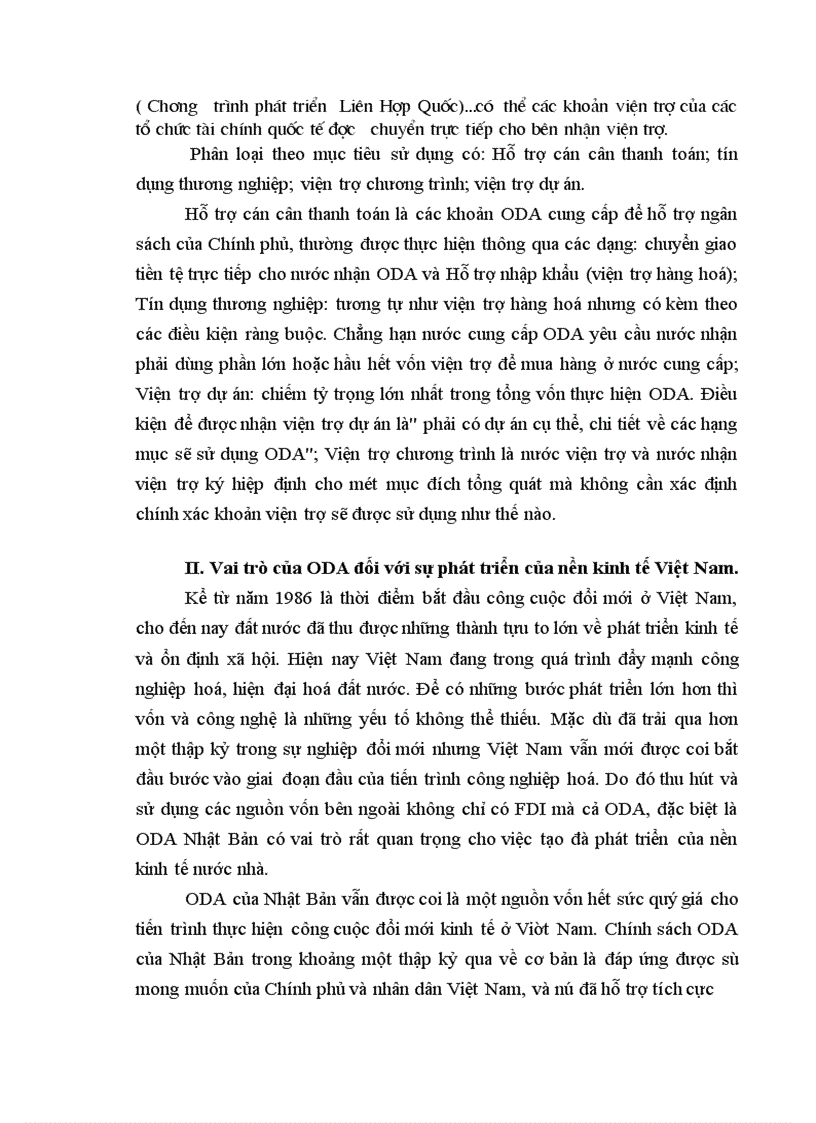 image for page Tình hình viện trợ ODA của Nhật Bản cho Việt Nam từ năm 1992 đến nay và một số kiến nghị