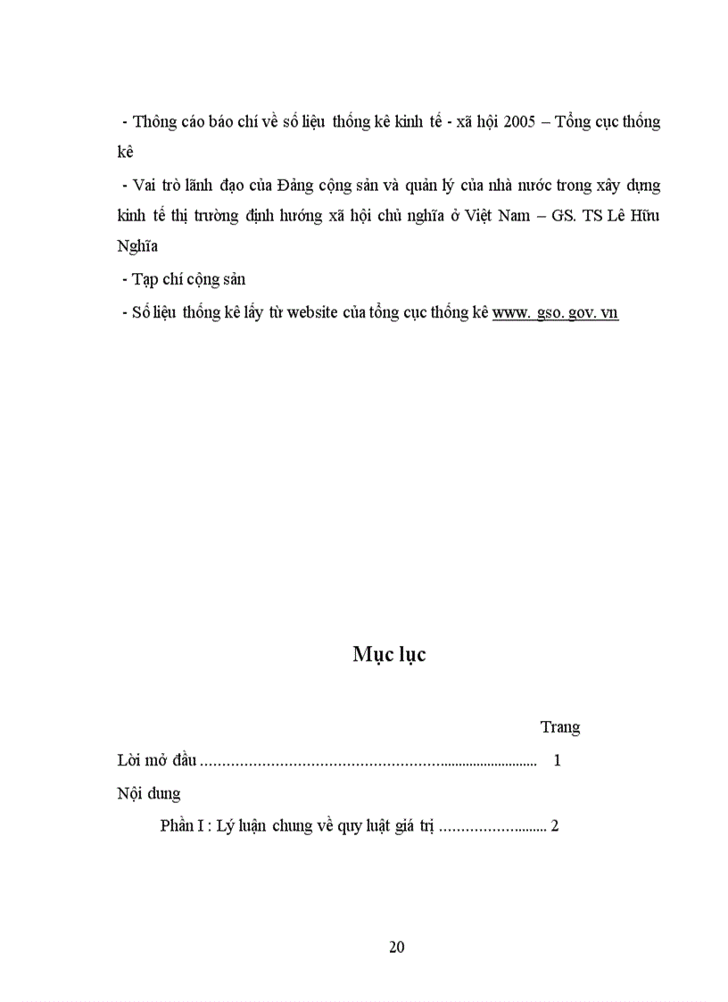 image for page Quy luật giá trị trong nền sản xuất hàng hoá và sự vận dụng quy luật giá trị trong xây dựng kinh tế thị trường định hướng xã hội chủ nghĩa ở Việt Nam