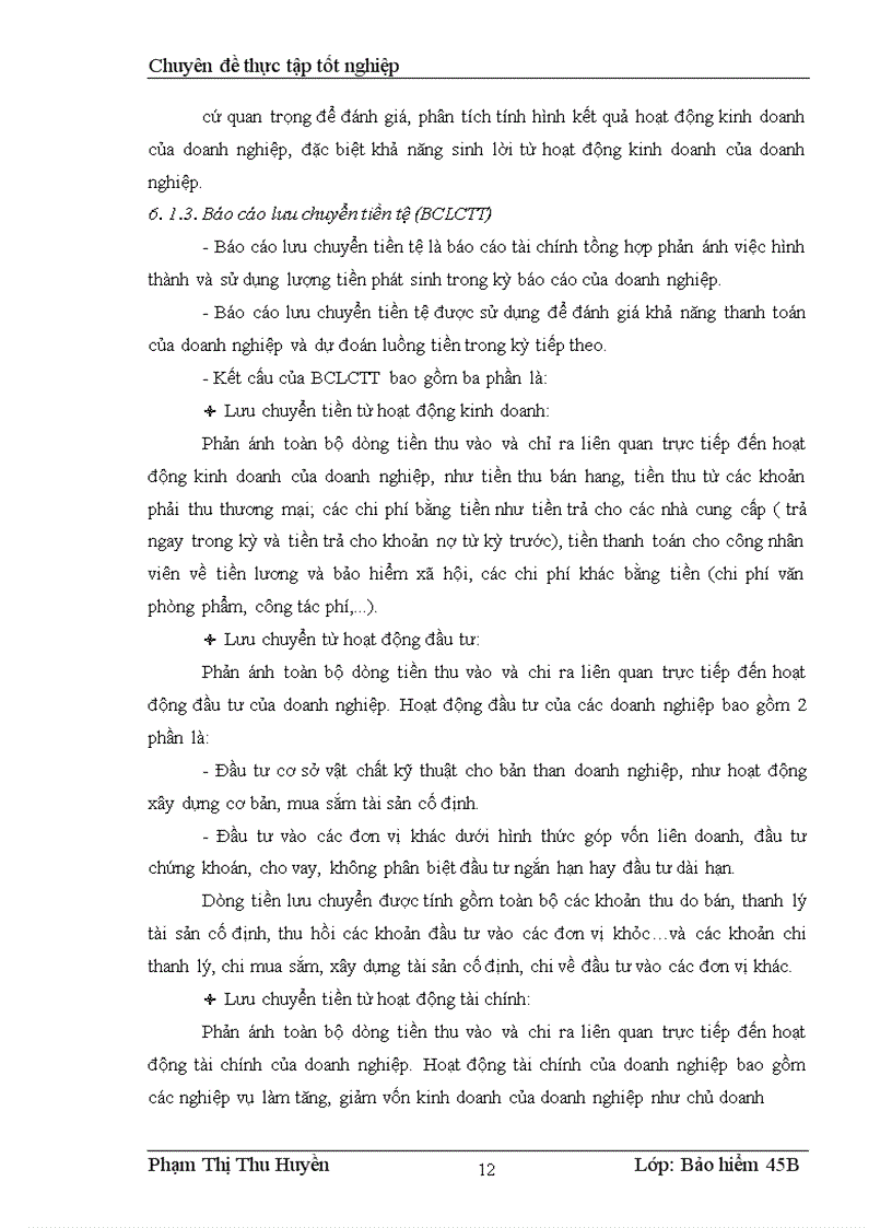 image for page Công tác phân tích tình hình tài chính thông qua hệ thống báo cáo tài chính tại công ty Bảo Việt Nam Định