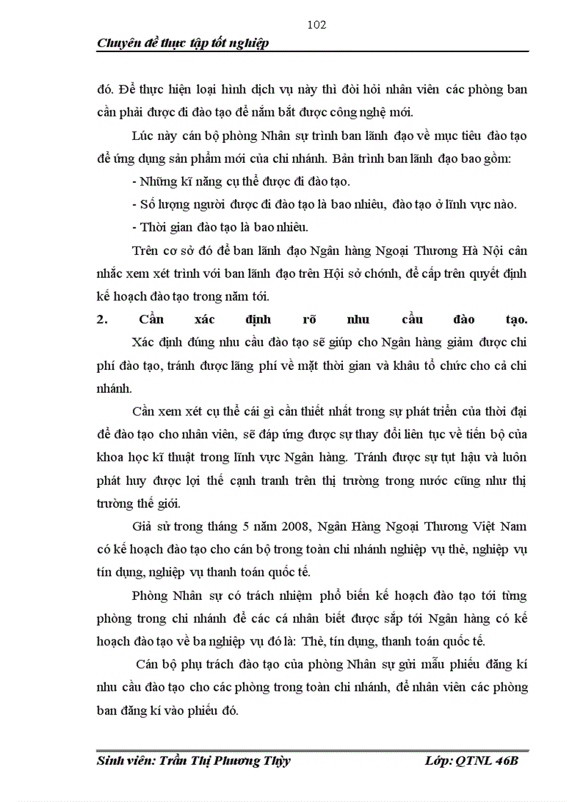 image for page Đào tạo và phát triển nguồn nhân lực tại Ngân hàng Ngoại Thương chi nhánh Hà Nội
