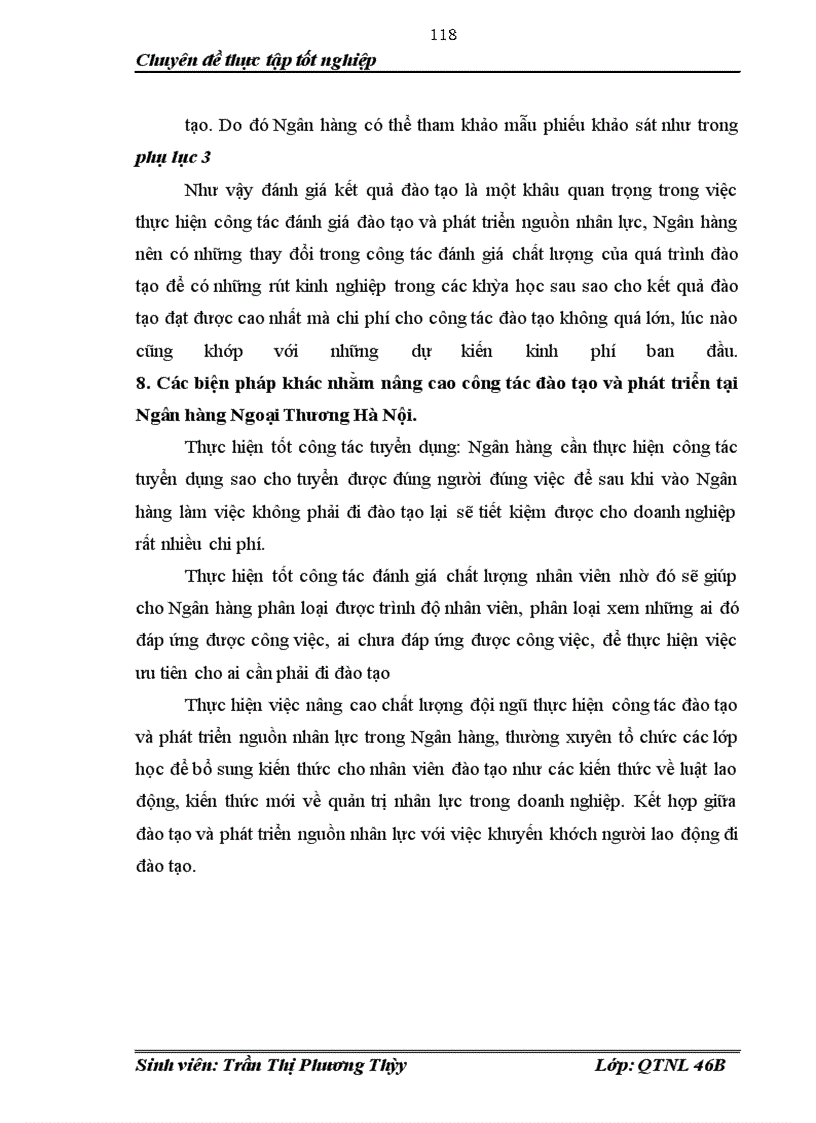 image for page Đào tạo và phát triển nguồn nhân lực tại Ngân hàng Ngoại Thương chi nhánh Hà Nội