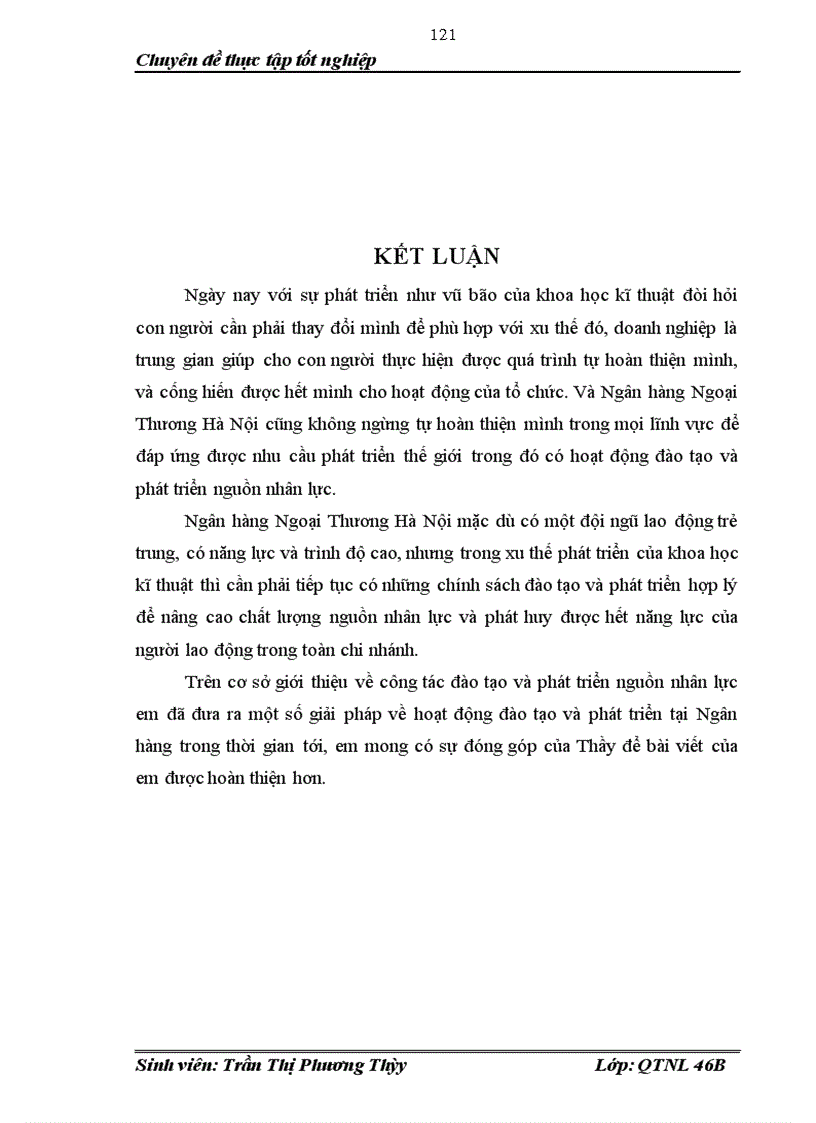 image for page Đào tạo và phát triển nguồn nhân lực tại Ngân hàng Ngoại Thương chi nhánh Hà Nội