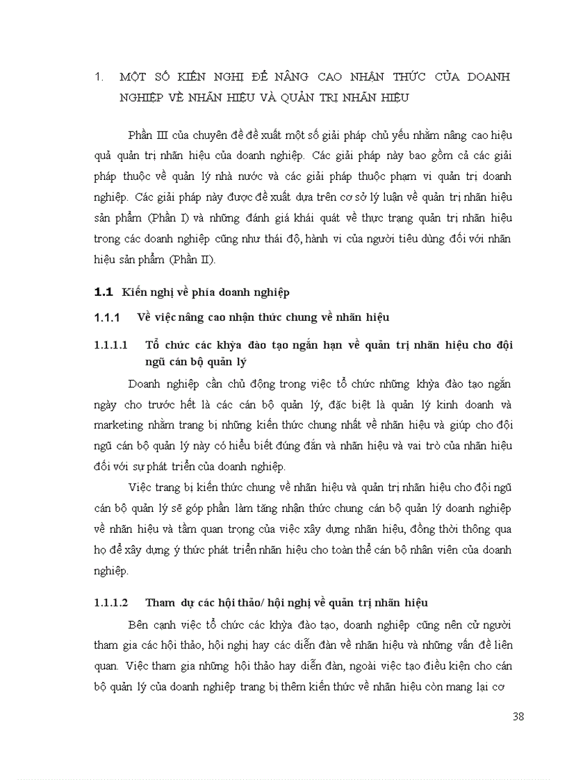 image for page Đề xuất các giải pháp chủ yếu nhằm nâng cao nhận thức về nhãn hiệu sản phẩm và quản trị nhãn hiệu trong các doanh nghiệp Việt nam.