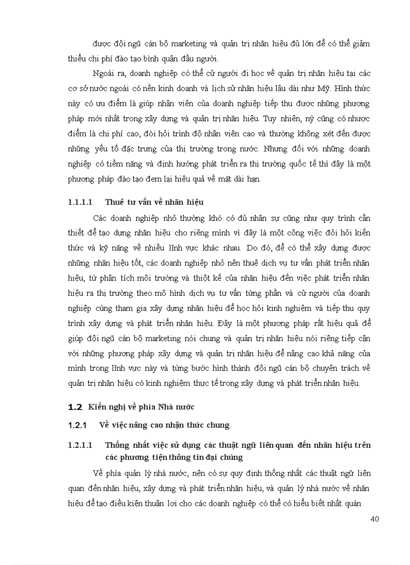 image for page Đề xuất các giải pháp chủ yếu nhằm nâng cao nhận thức về nhãn hiệu sản phẩm và quản trị nhãn hiệu trong các doanh nghiệp Việt nam.