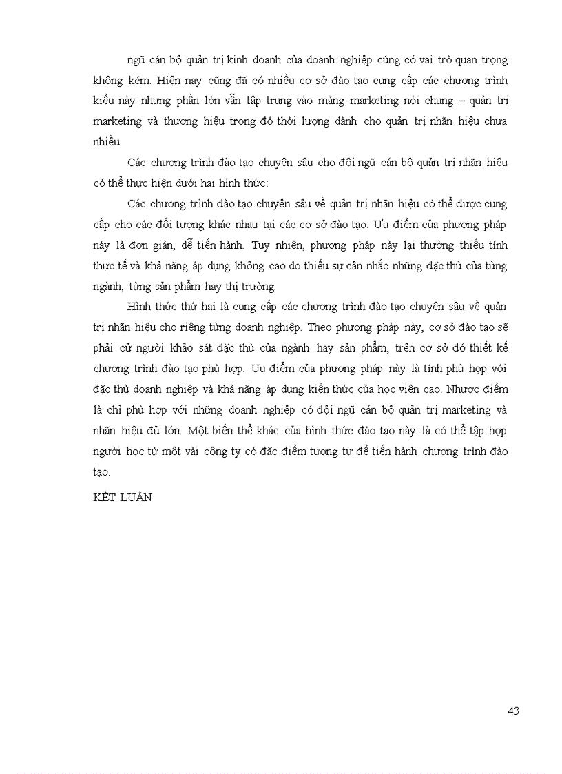 image for page Đề xuất các giải pháp chủ yếu nhằm nâng cao nhận thức về nhãn hiệu sản phẩm và quản trị nhãn hiệu trong các doanh nghiệp Việt nam.