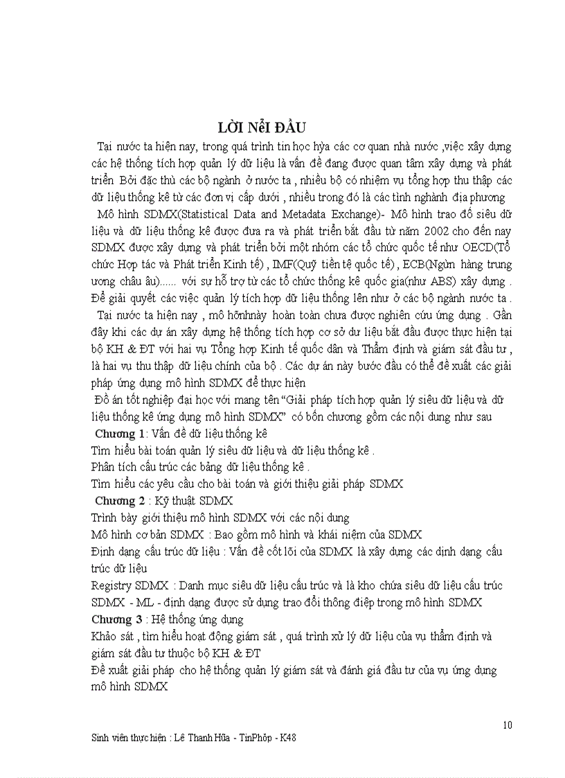 image for page Giải pháp tích hợp quản lý siêu dữ liệu và dữ liệu thống kê ứng dụng mô hình SDMX