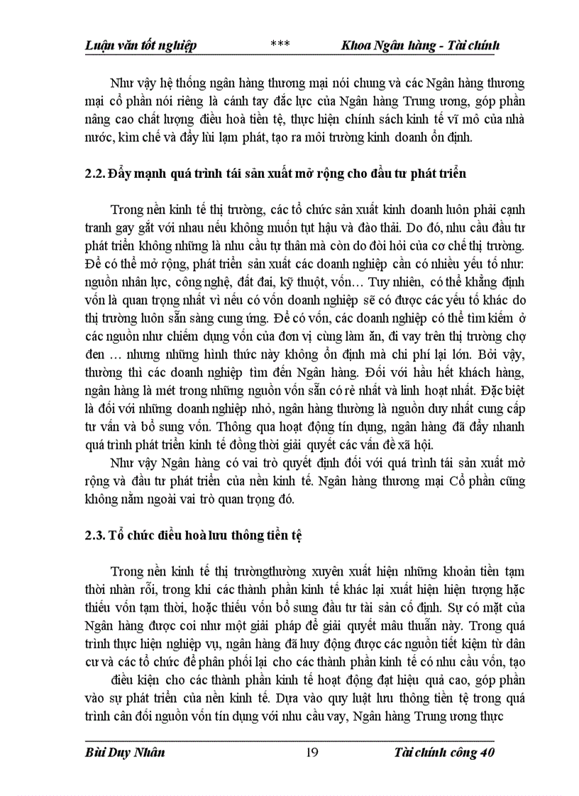image for page Vai trò tín dụng ngân hàng với việc chuyển dịch cơ cấu kinh tế trong công cuộc đổi mới nền kinh tế Việt nam