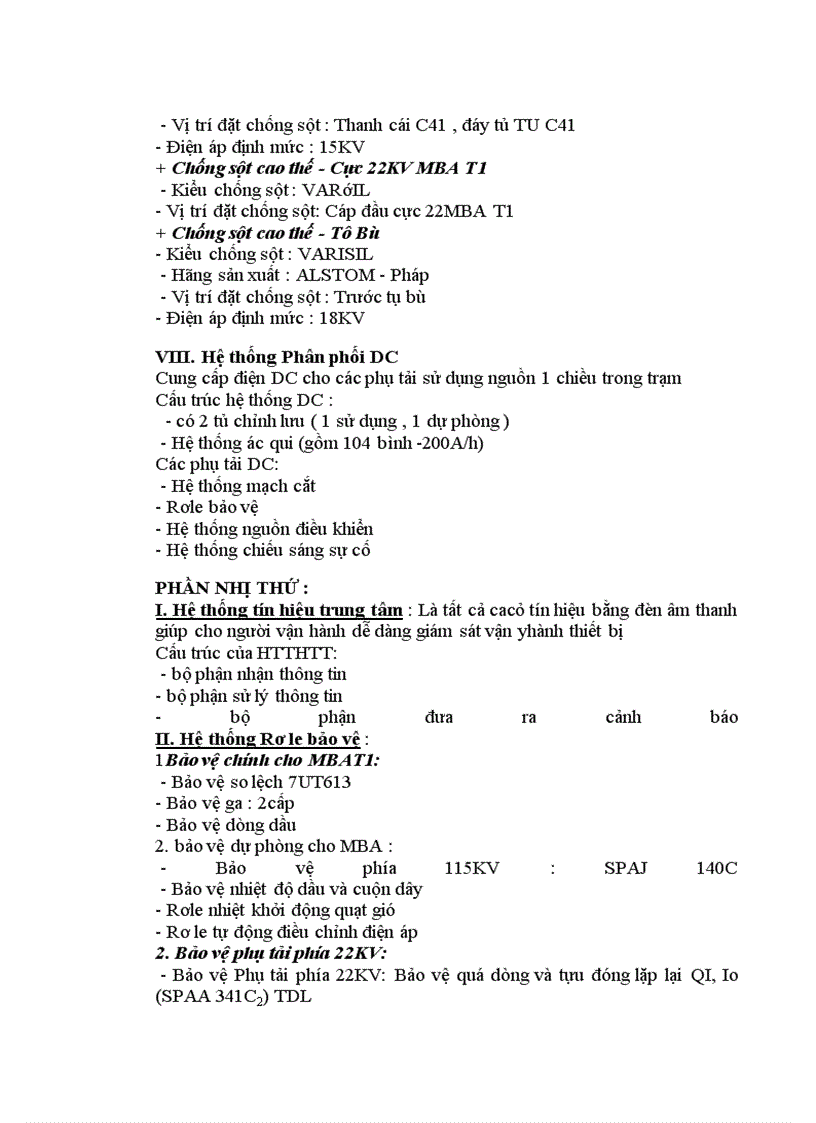 image for page Báo cáo thực tế tại BQL dự án lưới điện - Công ty Điện Lực I