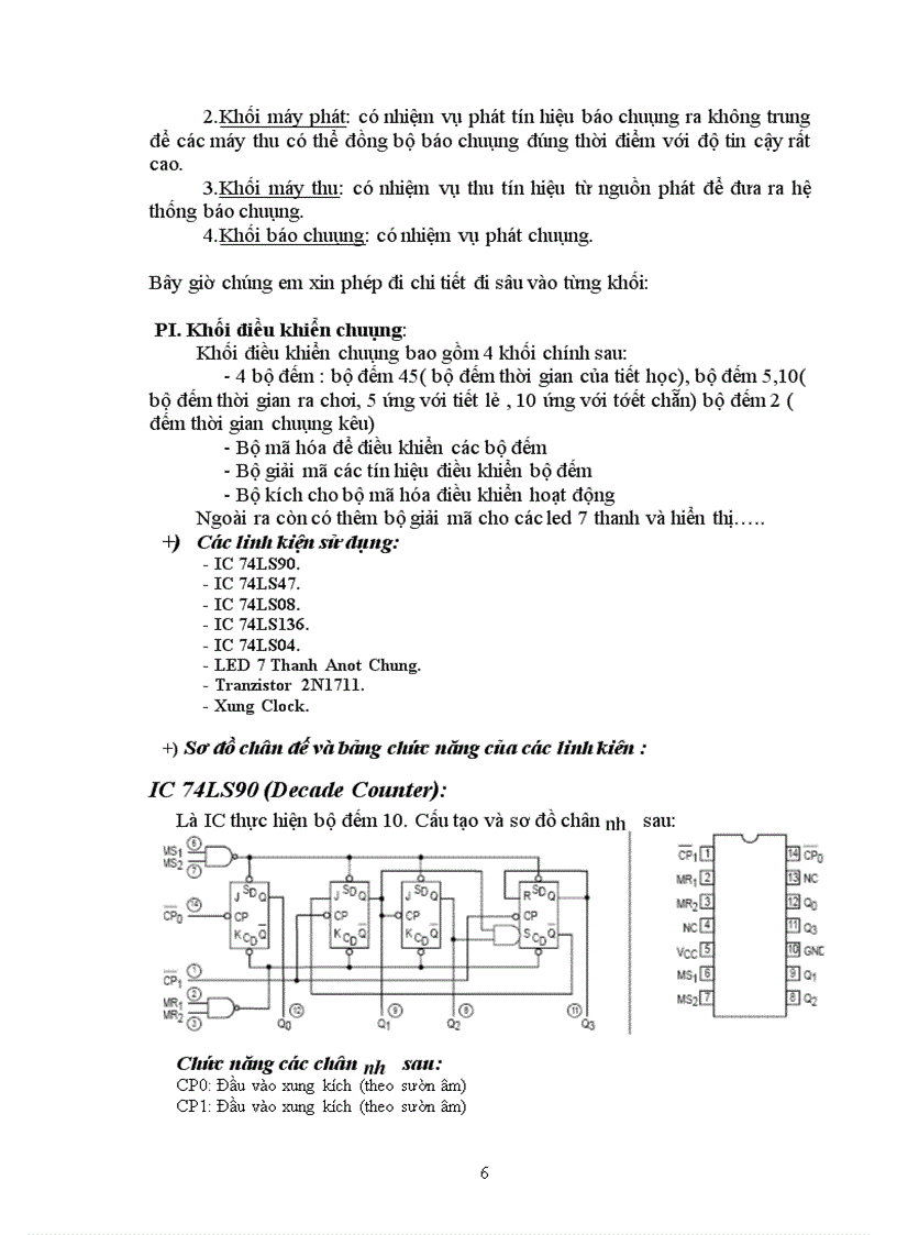image for page Thiết kế hệ thống chuông báo giờ tự động
