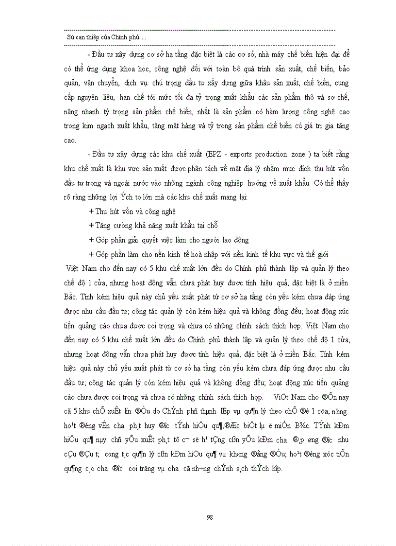image for page Sự can thiệp của Chính phủ vào hoạt động tMQT1 trong tiến trình hội nhập của Việt Nam thông qua các biện pháp tài chính