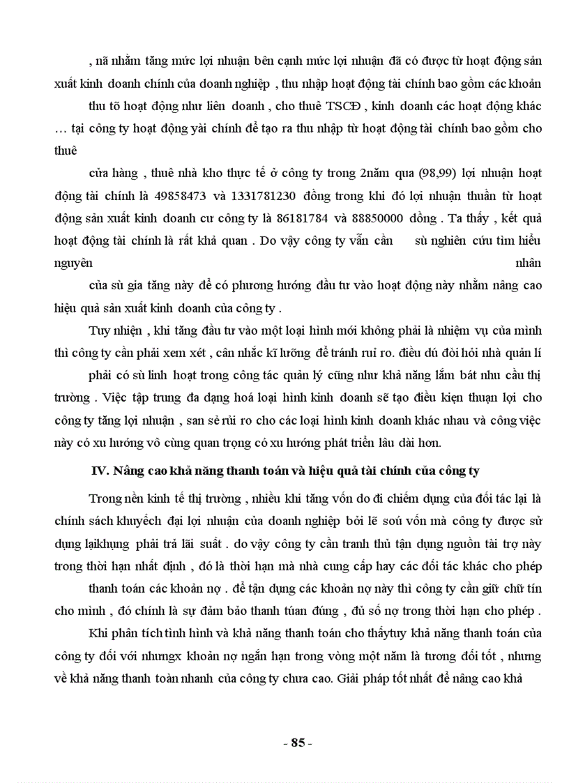 image for page Hoạt động tài chính và phân tích hoạt động tài chính của doanh nghiệp