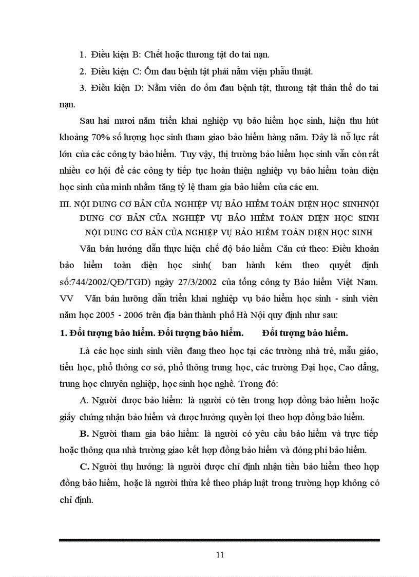 image for page Giải pháp hoàn thiện nghiệp vụ bảo hiểm toàn diện học sinh tại Công ty Bảo Việt Hà Nội- Chi nhánh Bảo Việt Cầu Giấy