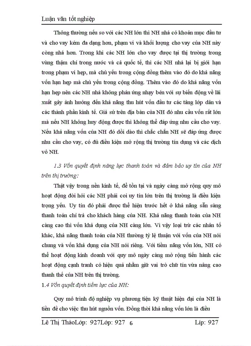 image for page Một số giải pháp nhằm nâng cao hiệu quả sử dụng vốn tại BIDV Quang Trung -\