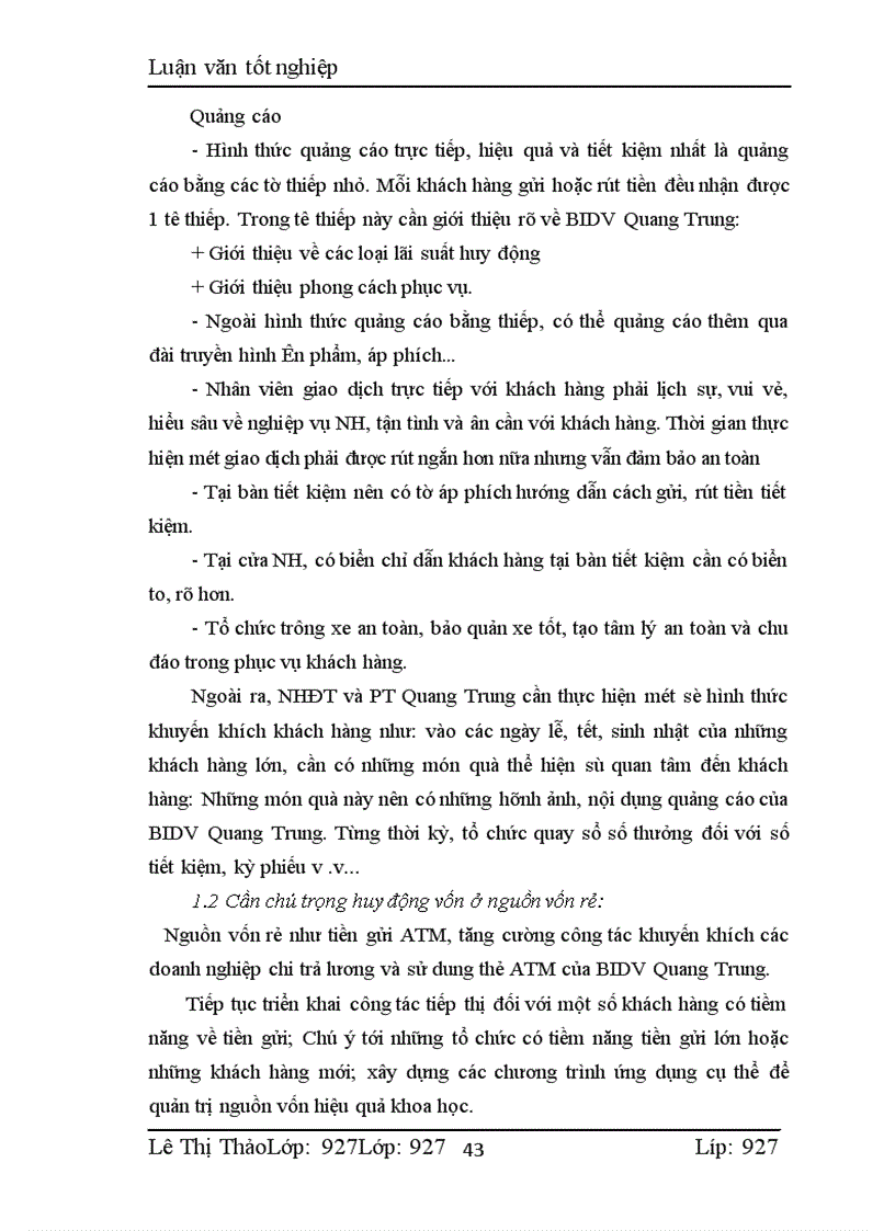 image for page Một số giải pháp nhằm nâng cao hiệu quả sử dụng vốn tại BIDV Quang Trung -\