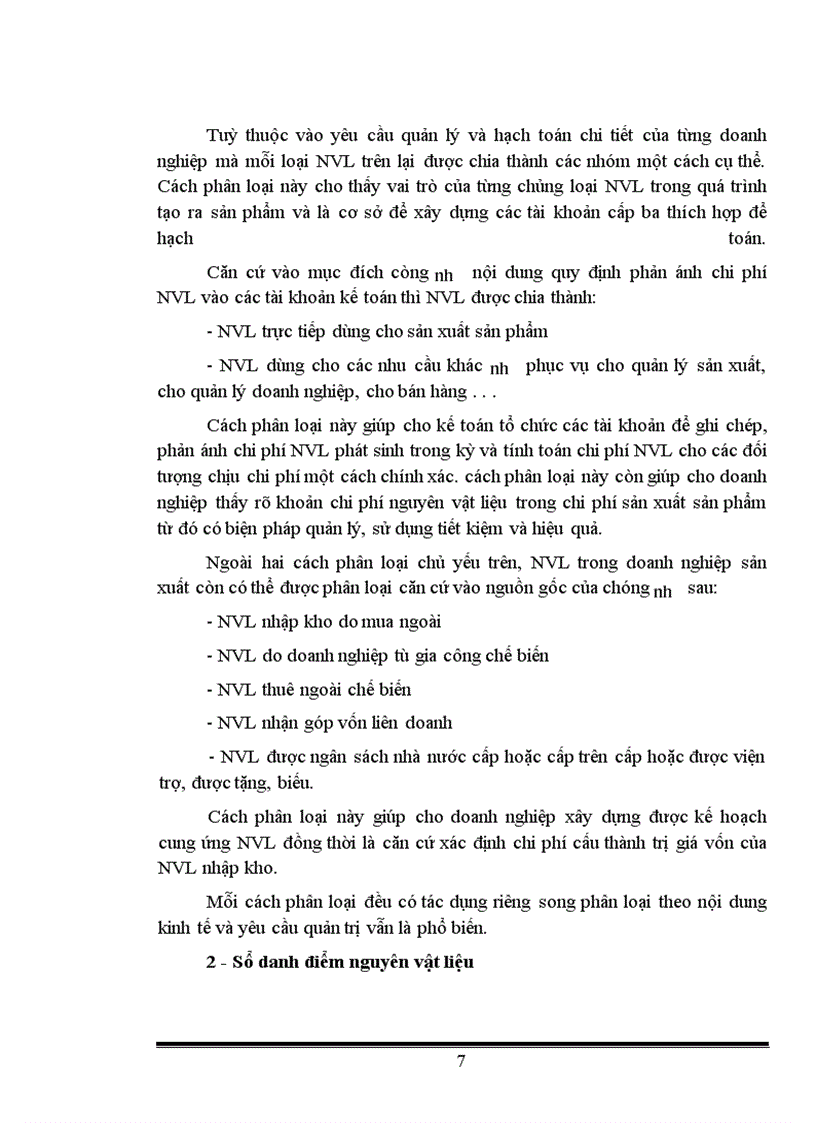 image for page Tổ chức hạch toán kế toán nguyên vật liệu ở công ty in Công Đoàn.