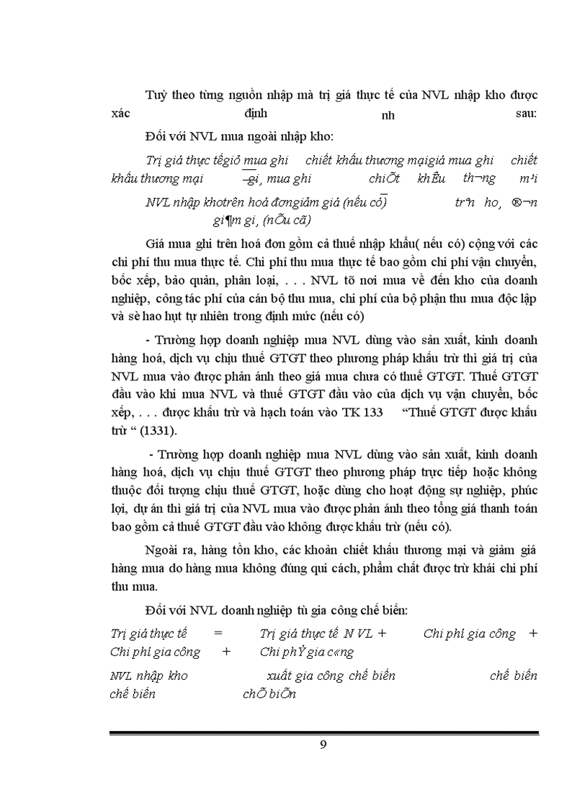 image for page Tổ chức hạch toán kế toán nguyên vật liệu ở công ty in Công Đoàn.