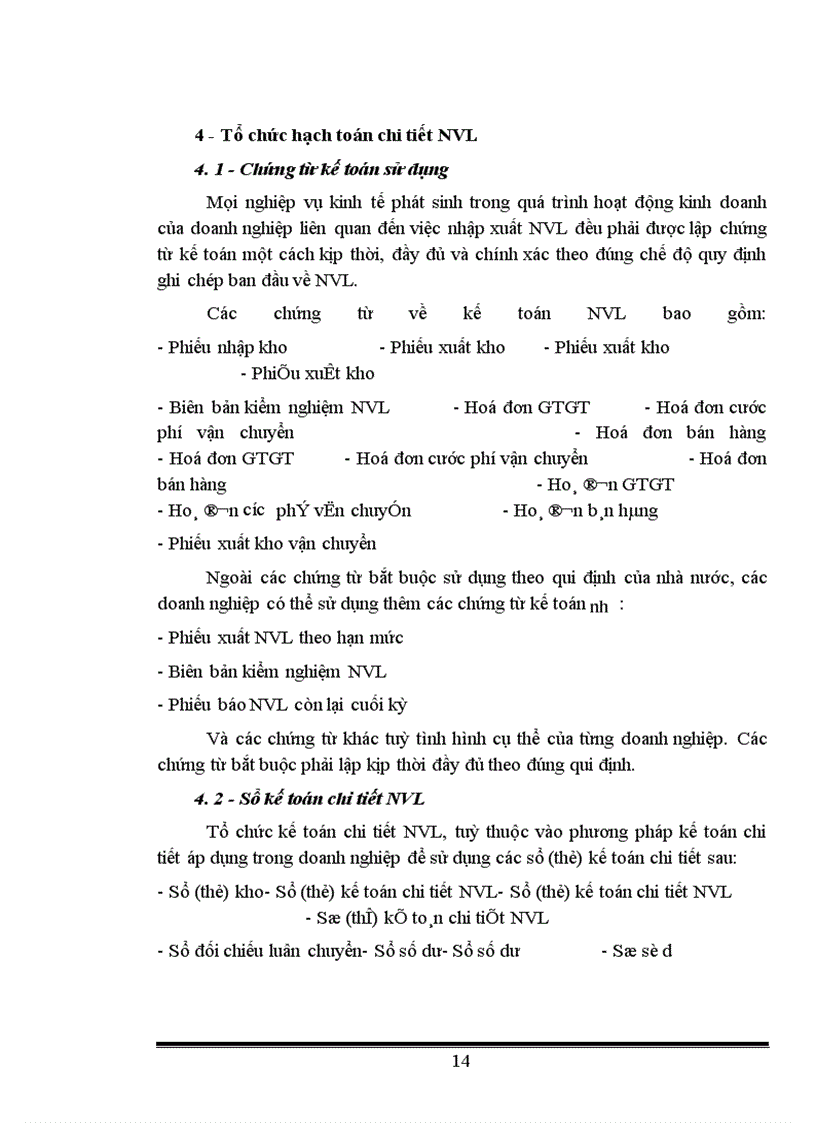 image for page Tổ chức hạch toán kế toán nguyên vật liệu ở công ty in Công Đoàn.