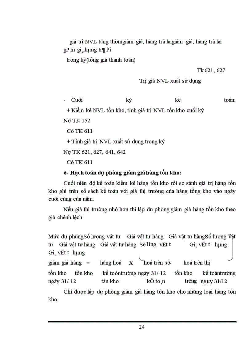 image for page Tổ chức hạch toán kế toán nguyên vật liệu ở công ty in Công Đoàn.