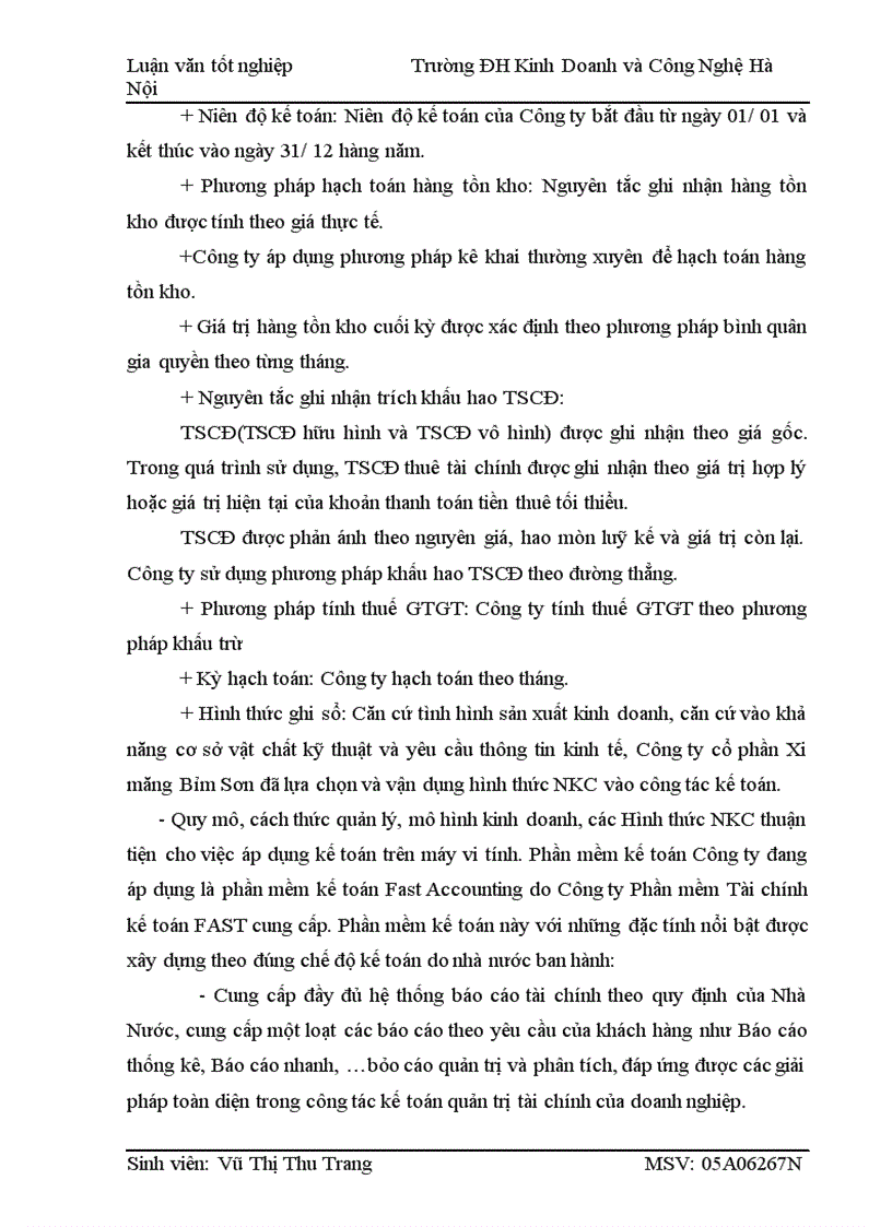 image for page Hoàn thiện công tác kế toán nguyên vật liệu tại Công ty cp xi măng Bỉm Sơn