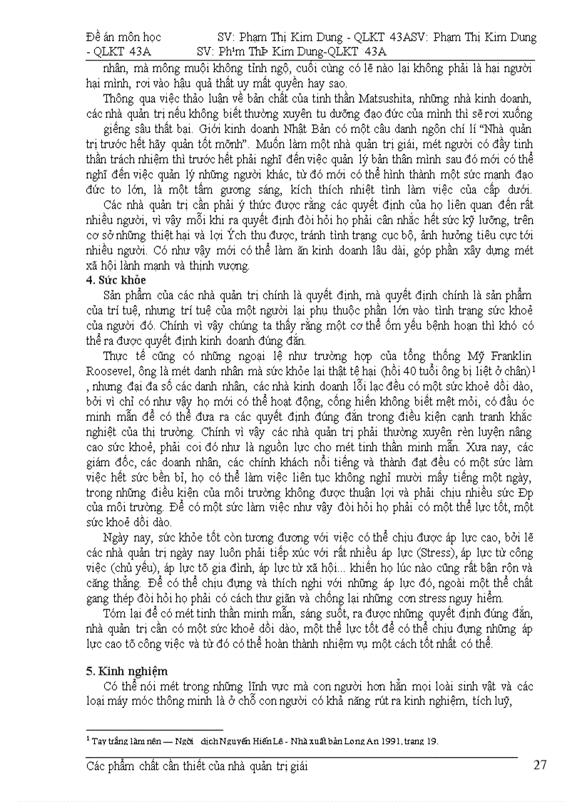 image for page Các phẩm chất cần thiết của nhà quản trị giỏi