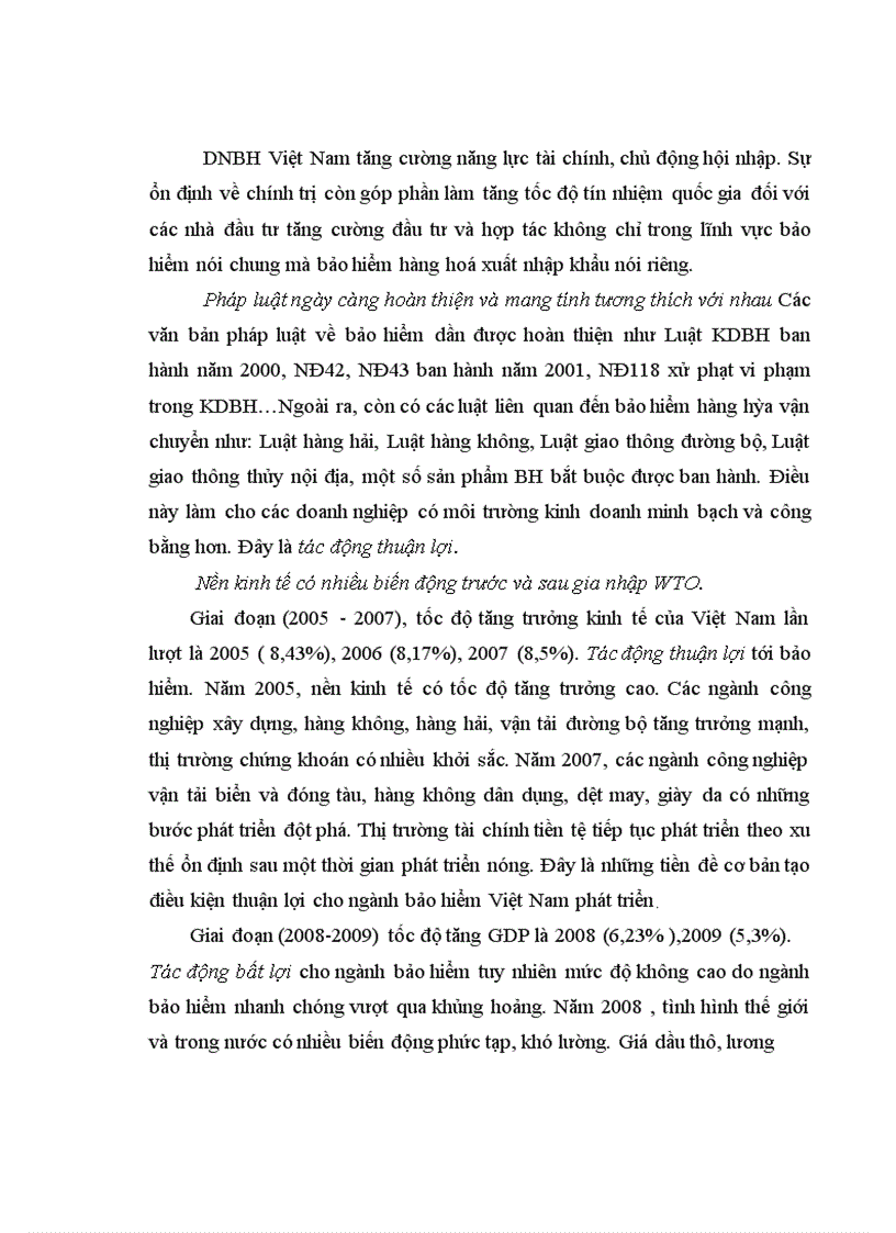 image for page Tác động của quá trình tự do hóa thương mại tới hoạt động bảo hiểm hàng hóa vận chuyển tại doanh nghiệp bảo hiểm Bảo Minh.