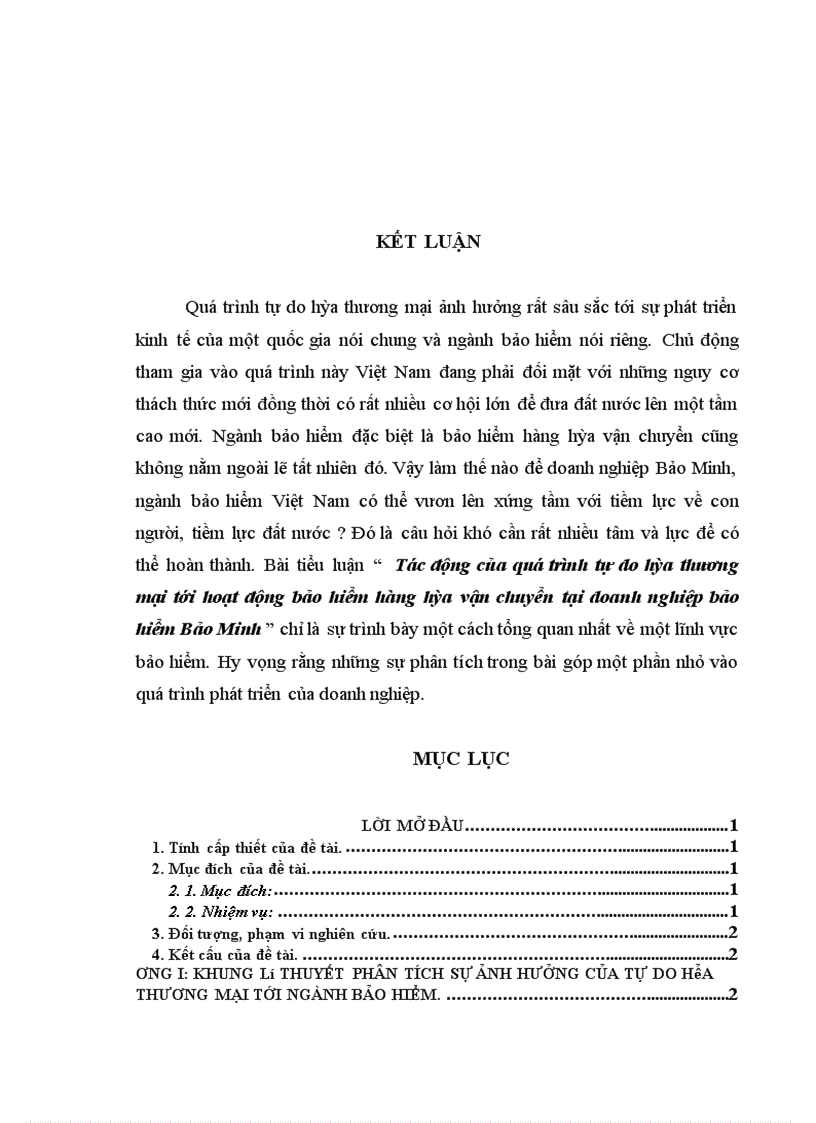 image for page Tác động của quá trình tự do hóa thương mại tới hoạt động bảo hiểm hàng hóa vận chuyển tại doanh nghiệp bảo hiểm Bảo Minh.