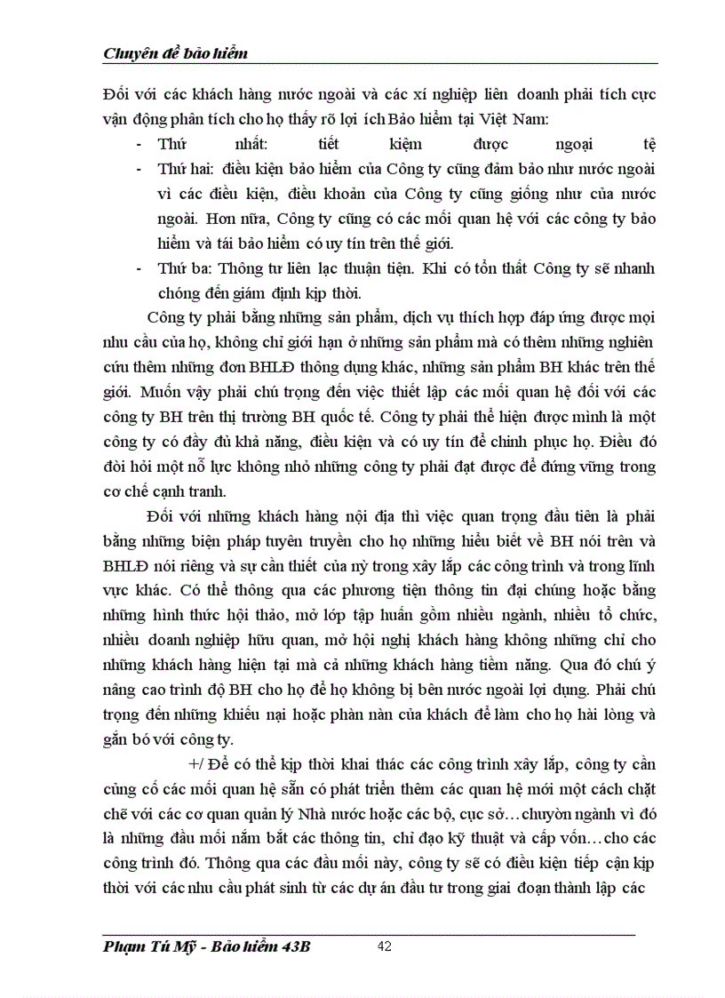 image for page Bảo hiểm lắp đặt và tình hình triển khai nghiệp vụ BHLĐ ở Bảo Việt