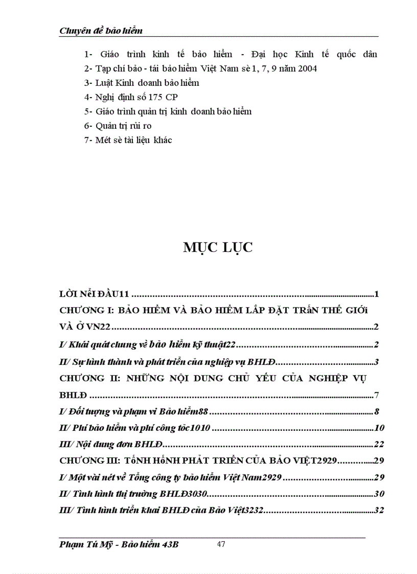 image for page Bảo hiểm lắp đặt và tình hình triển khai nghiệp vụ BHLĐ ở Bảo Việt